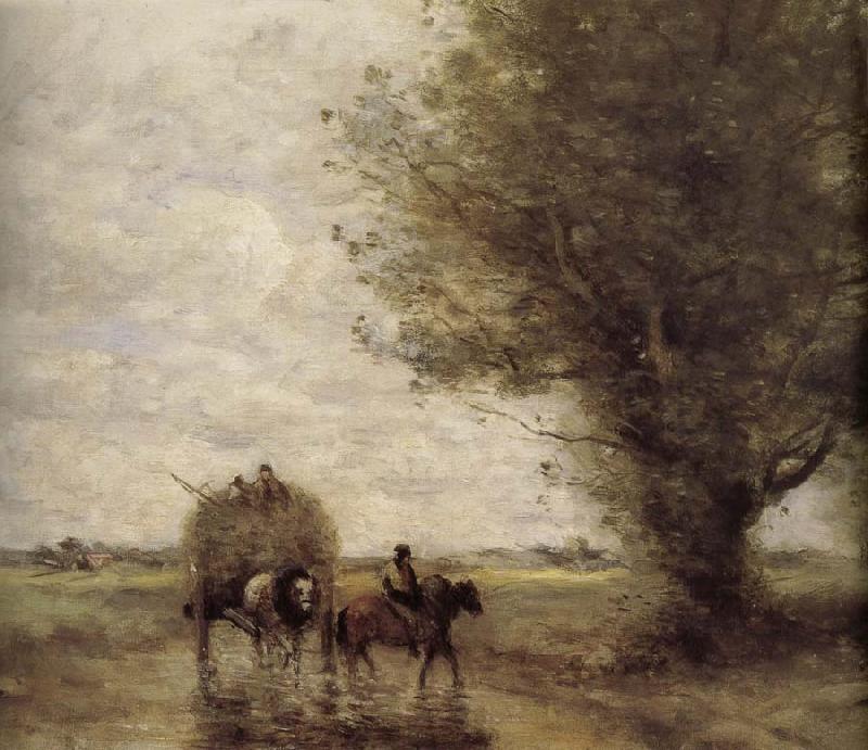 unknow artist The wagon  carry the grass